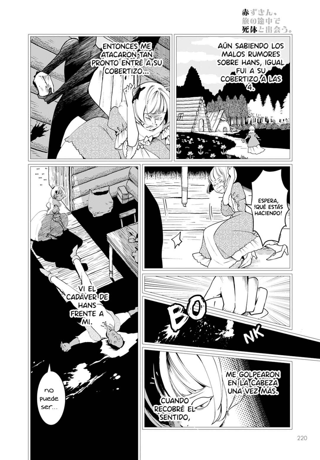 Akazukin, Tabi no Tochuu de Shitai to Deau. Chapter 2 - Page 19