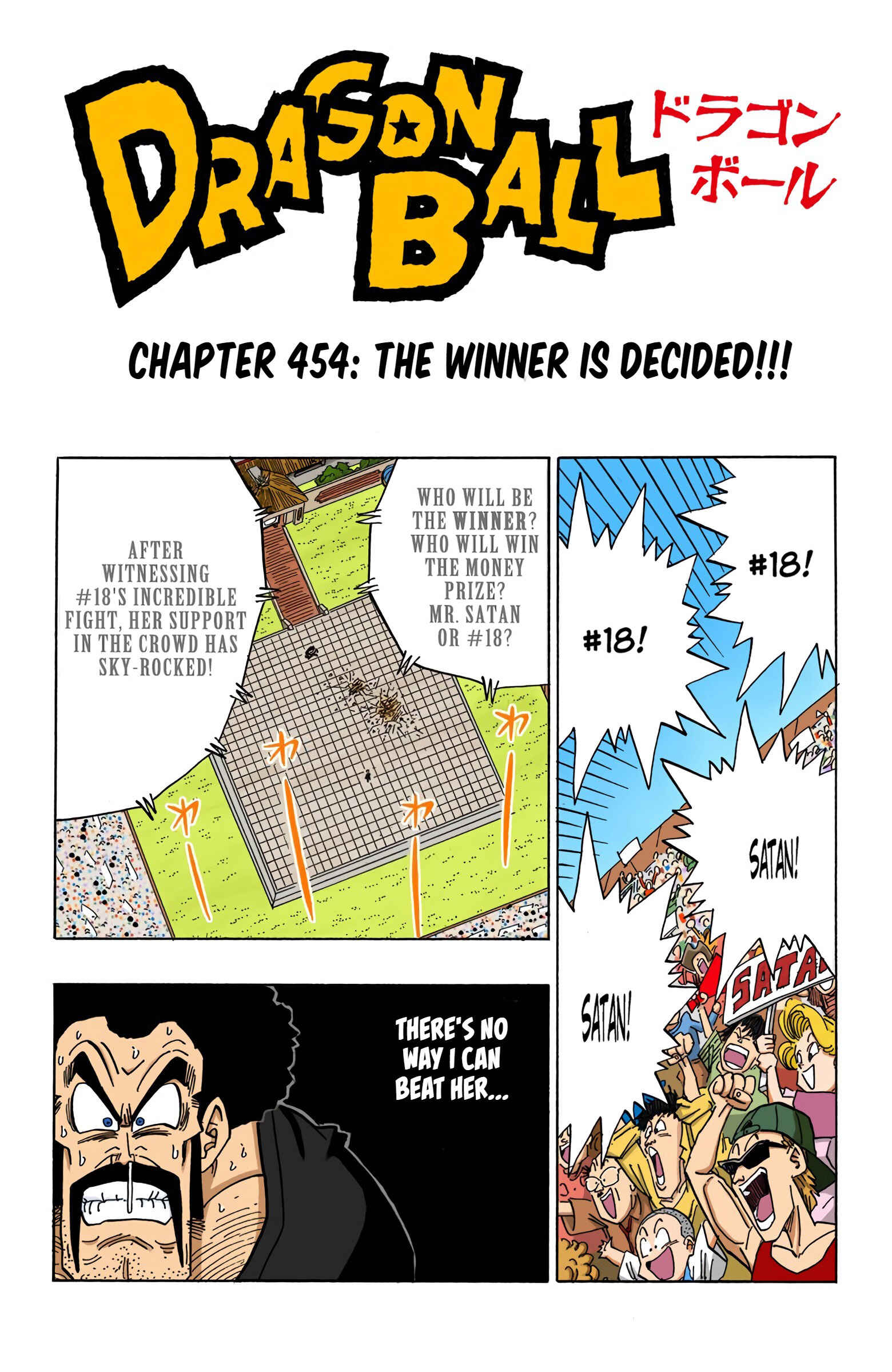 Dragon Ball (Official Colored) Chapter 454 - Page 1