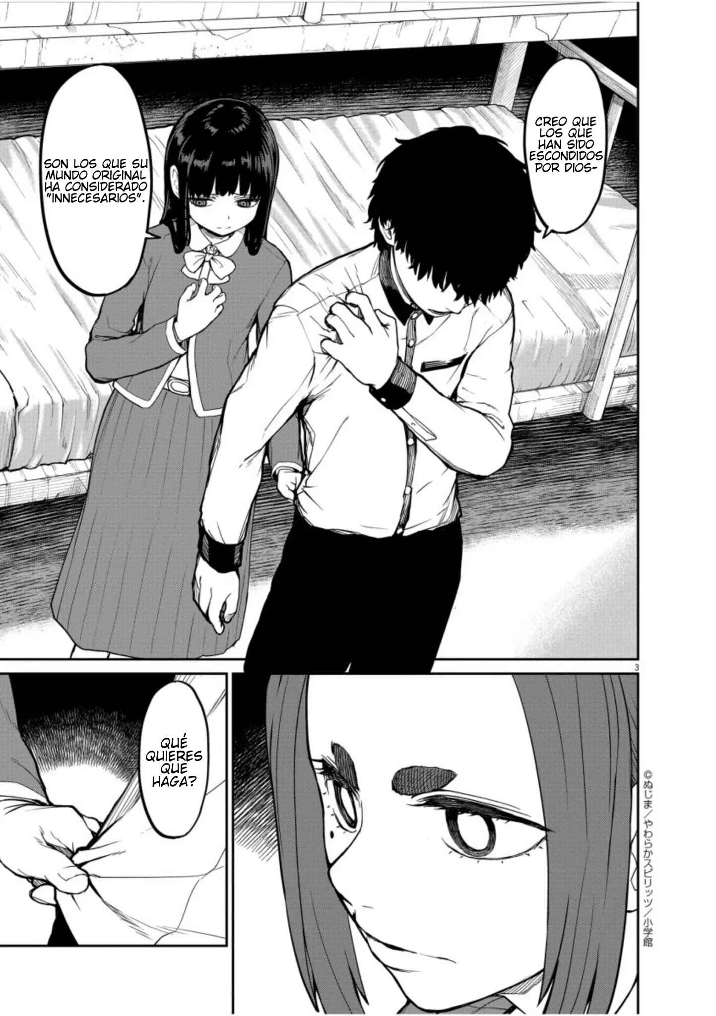 Kaii to Otome to Kamikakushi Chapter 6 - Page 3