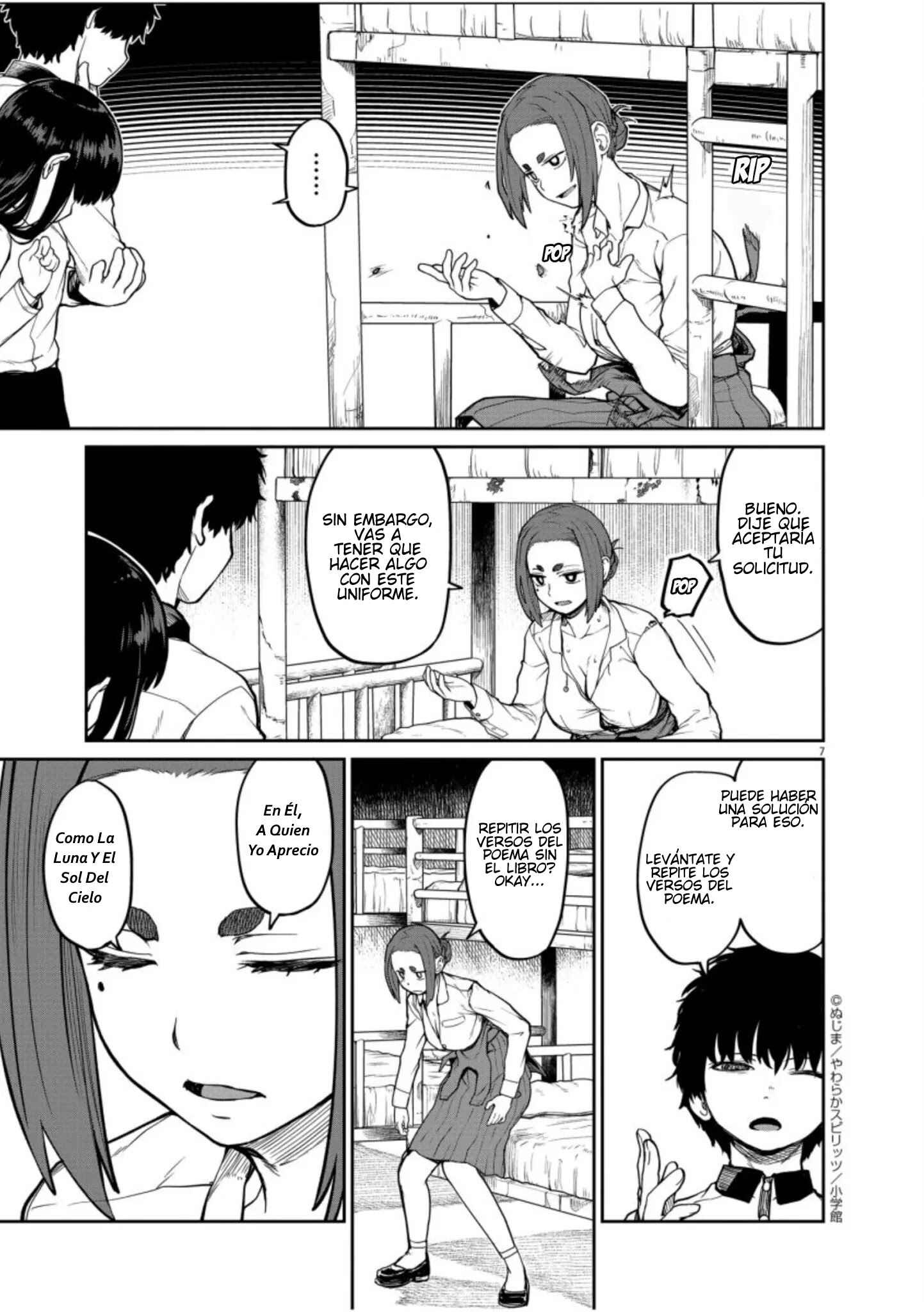 Kaii to Otome to Kamikakushi Chapter 6 - Page 7