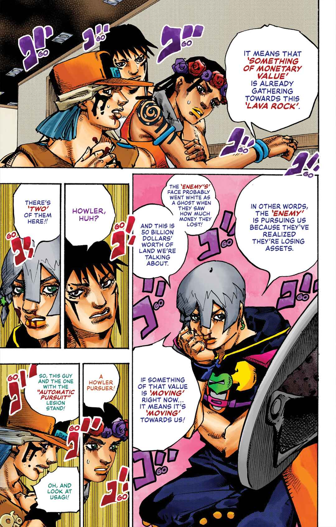 JoJo no Kimyou na Bouken Dai-9-bu: The JOJOLands Color-ban Chapter 18 - Page 14