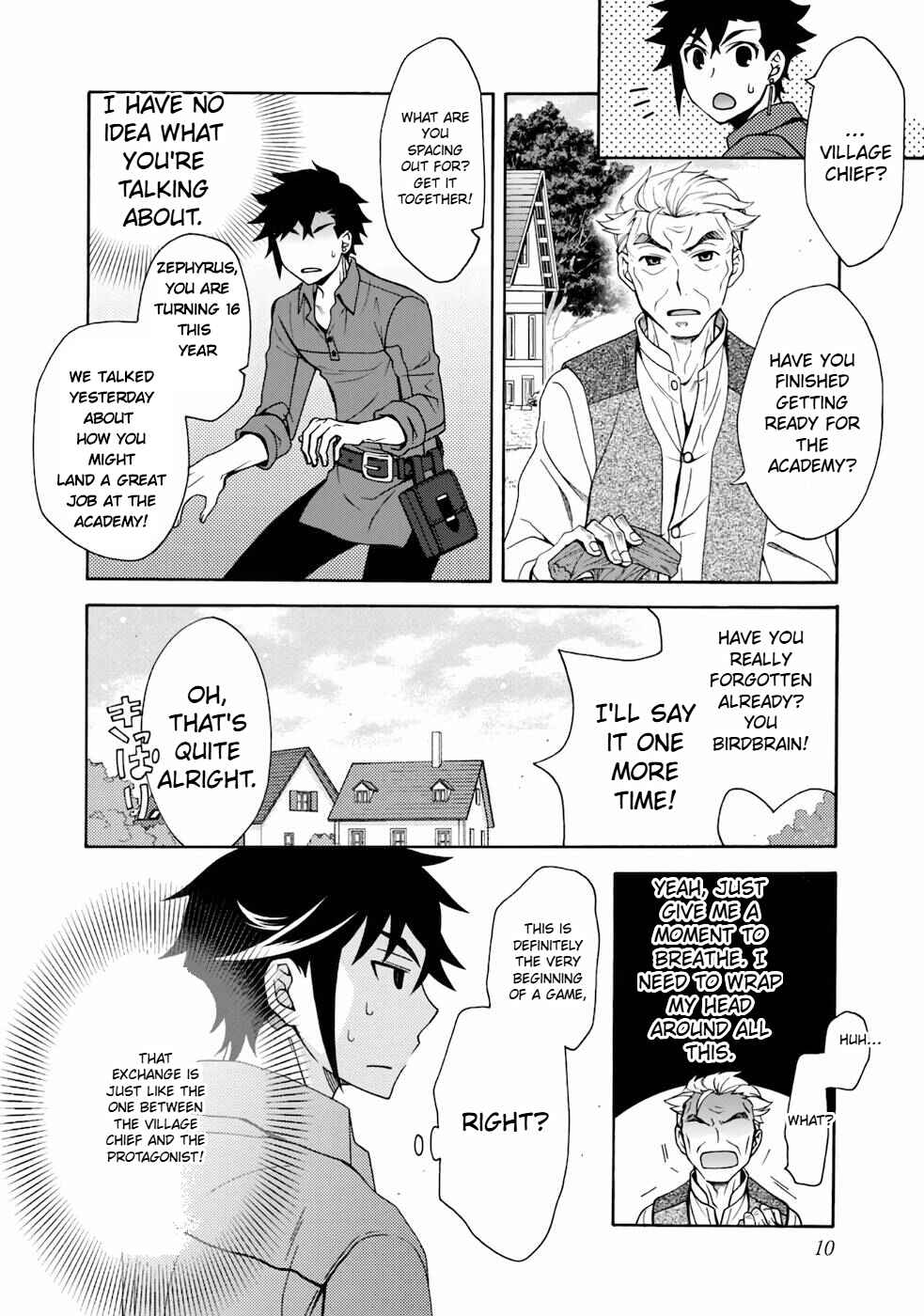 Game Sekai Tensei <Dankatsu> ~Gamer wa [Dungeon Shuukatsu no Susume] wo <Hajime kara> Play suru~ Chapter 1 - Page 12