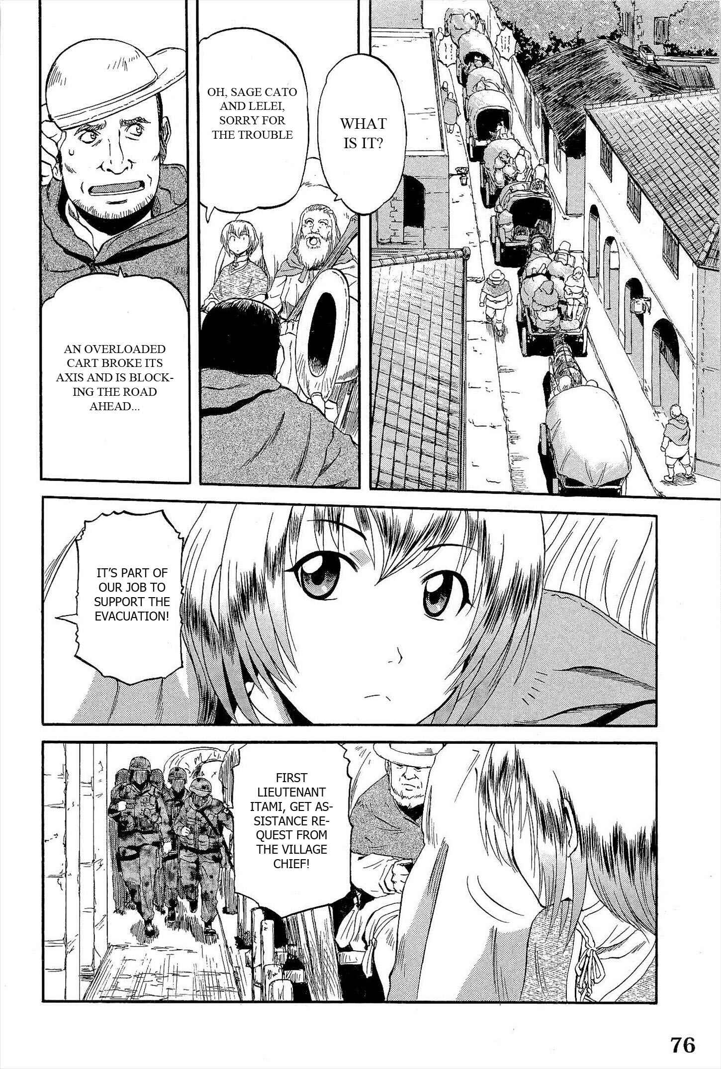 GATE - Jieitai Kanochi nite, Kaku Tatakaeri Chapter 4 - Page 6