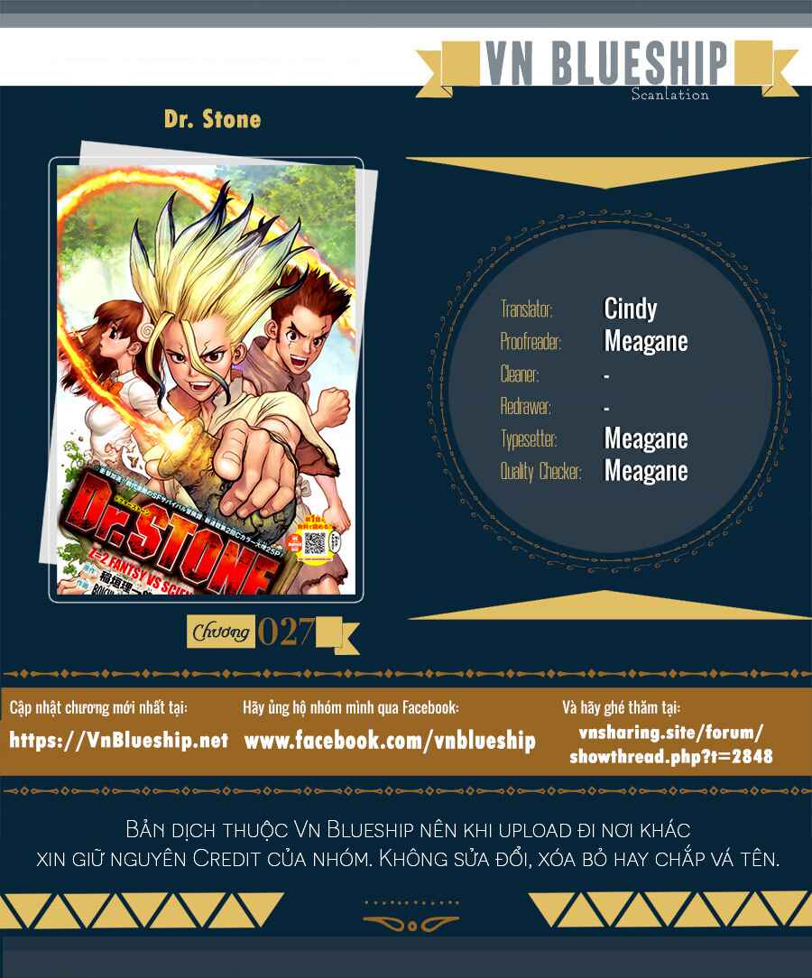 Dr.STONE Chapter 27 - Page 1