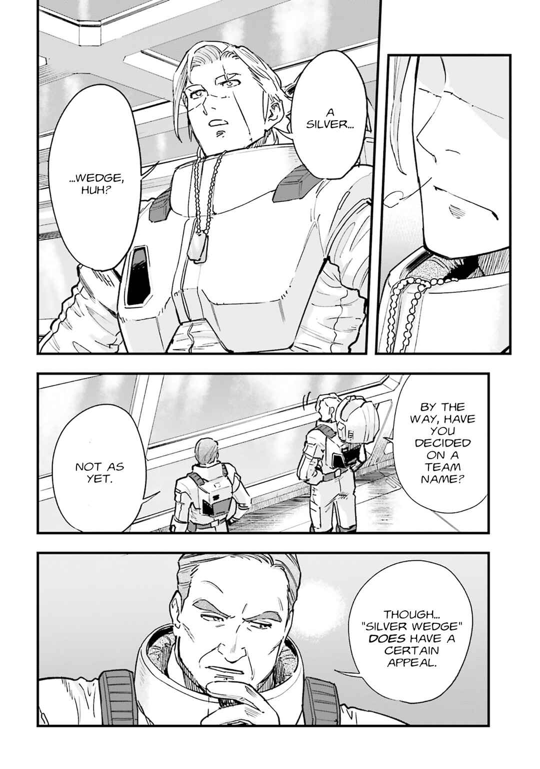 Mobile Suit Gundam: Silver Phantom -Gravure- Chapter 2 - Page 34