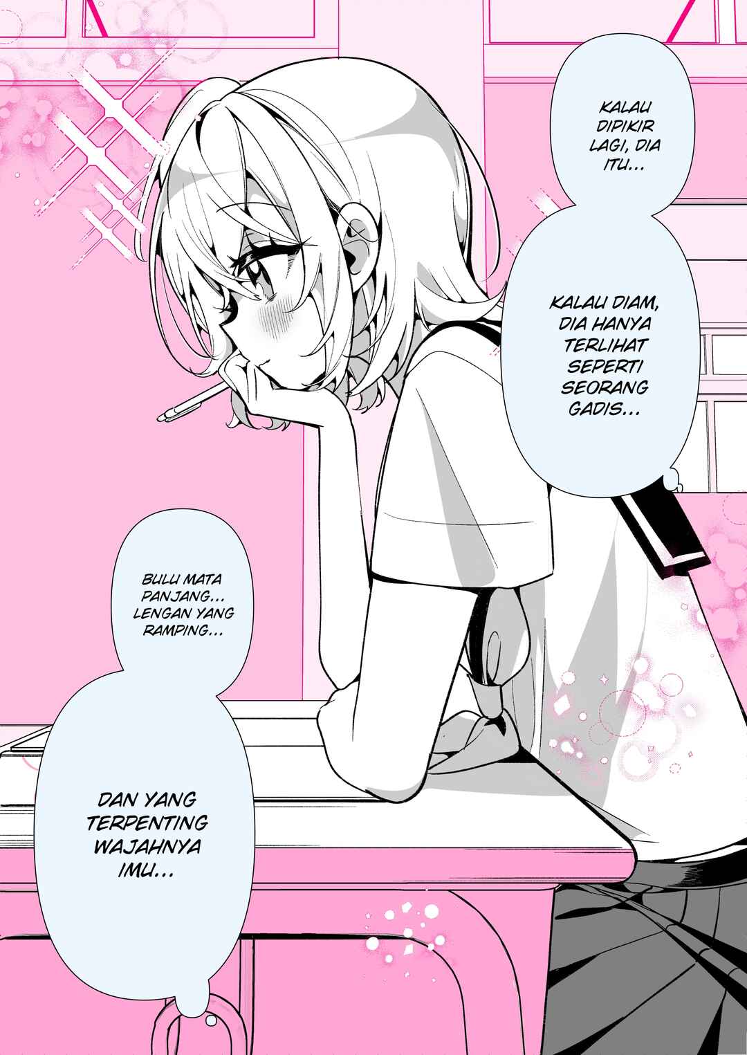 100-nichigo ni Classmate no Seiheki o Kuruwaseru, Otoko no Ko Tenkousei ♡ Chapter 17 - Page 1