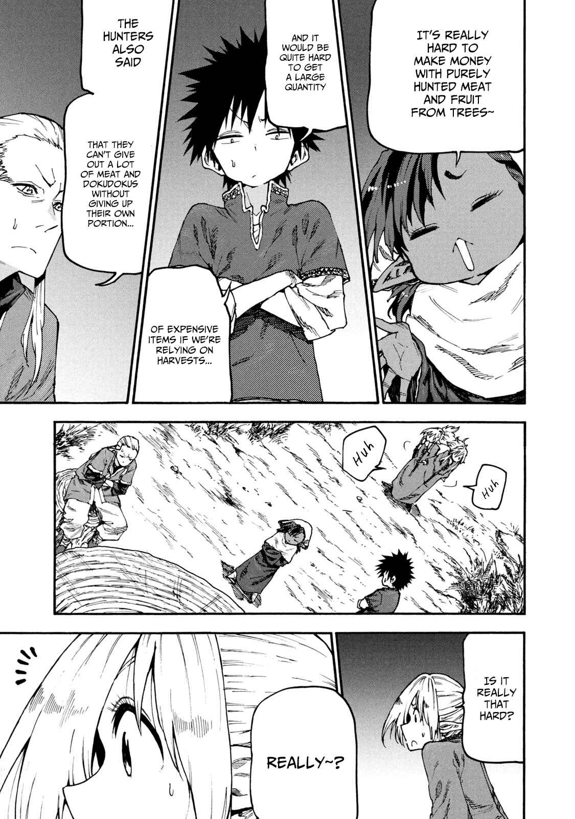 Mazumeshi Elf to Yuuboku gurashi Chapter 50 - Page 7