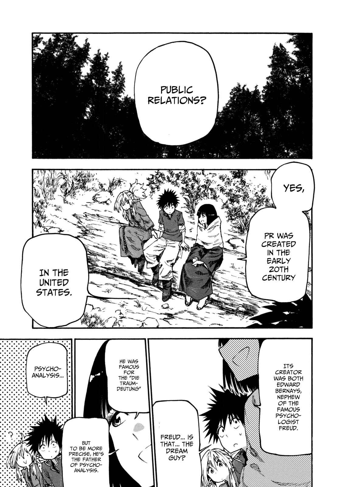Mazumeshi Elf to Yuuboku gurashi Chapter 50 - Page 9