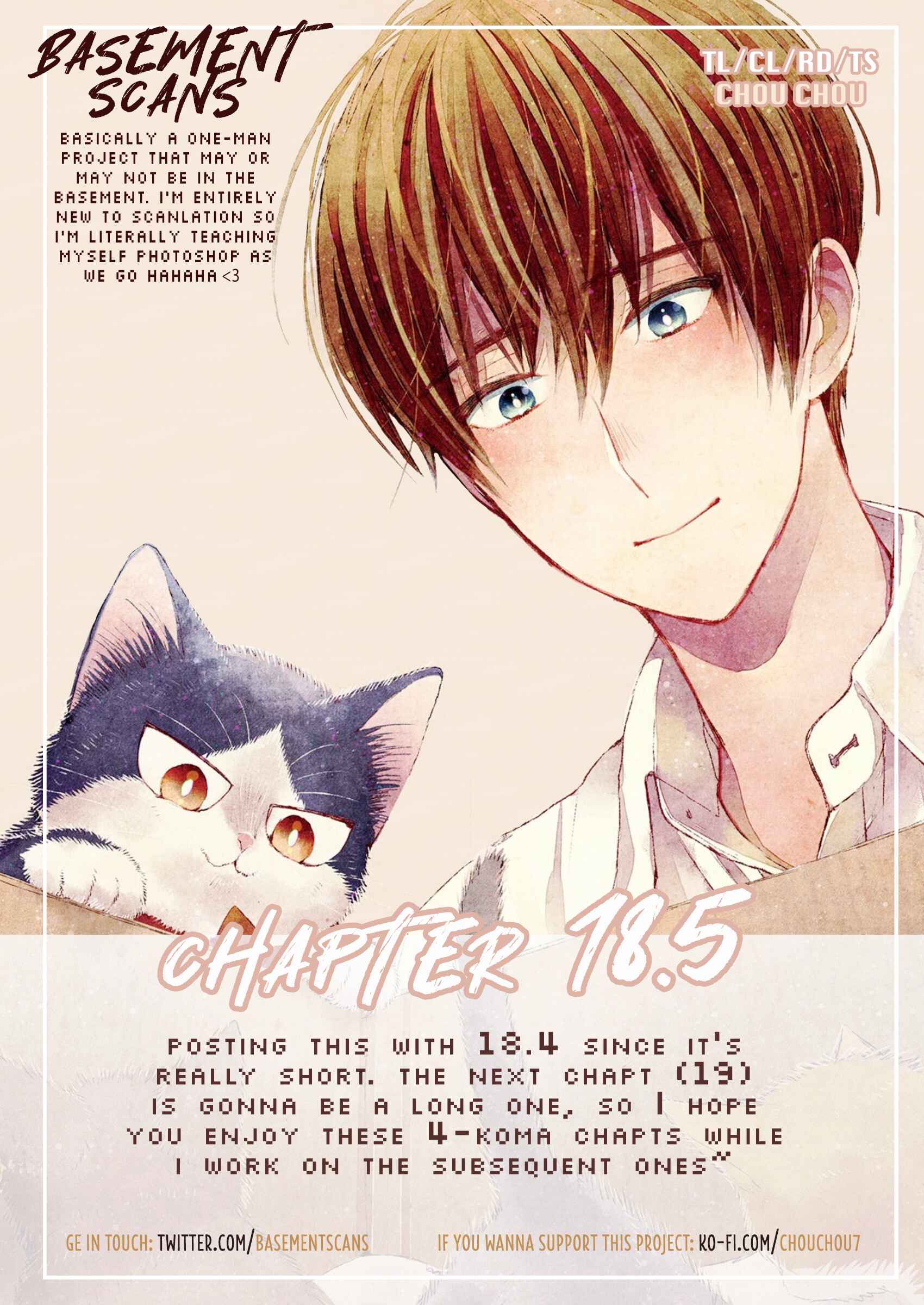Doukyonin wa Hiza, Tokidoki, Atama no Ue. Chapter 18.5 - Page 5