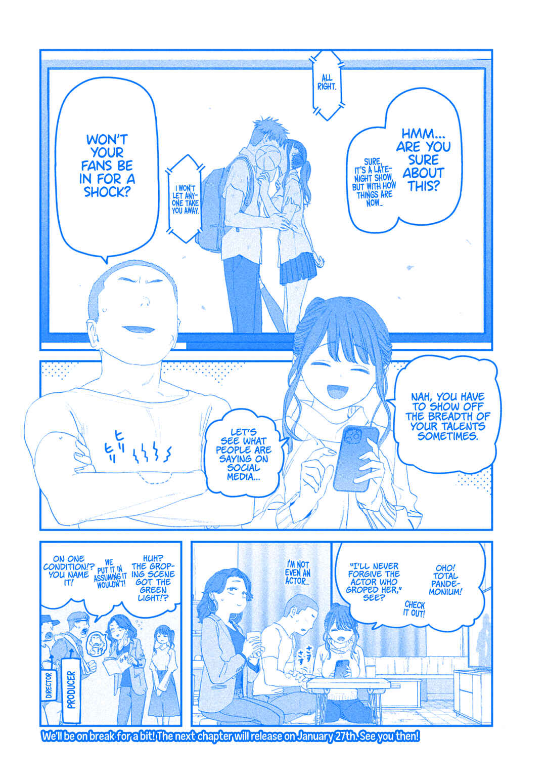 Getsuyoubi no Tawawa (Blue) (Fan Colored) Chapter 113 - Page 17