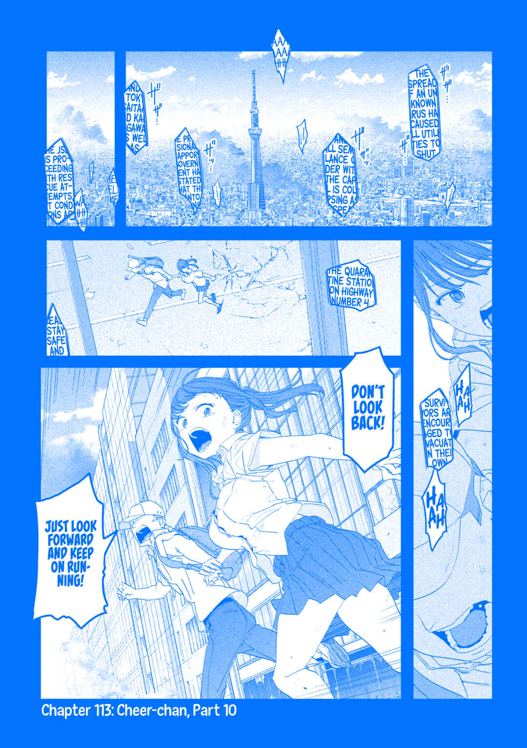 Getsuyoubi no Tawawa (Blue) (Fan Colored) Chapter 113 - Page 2