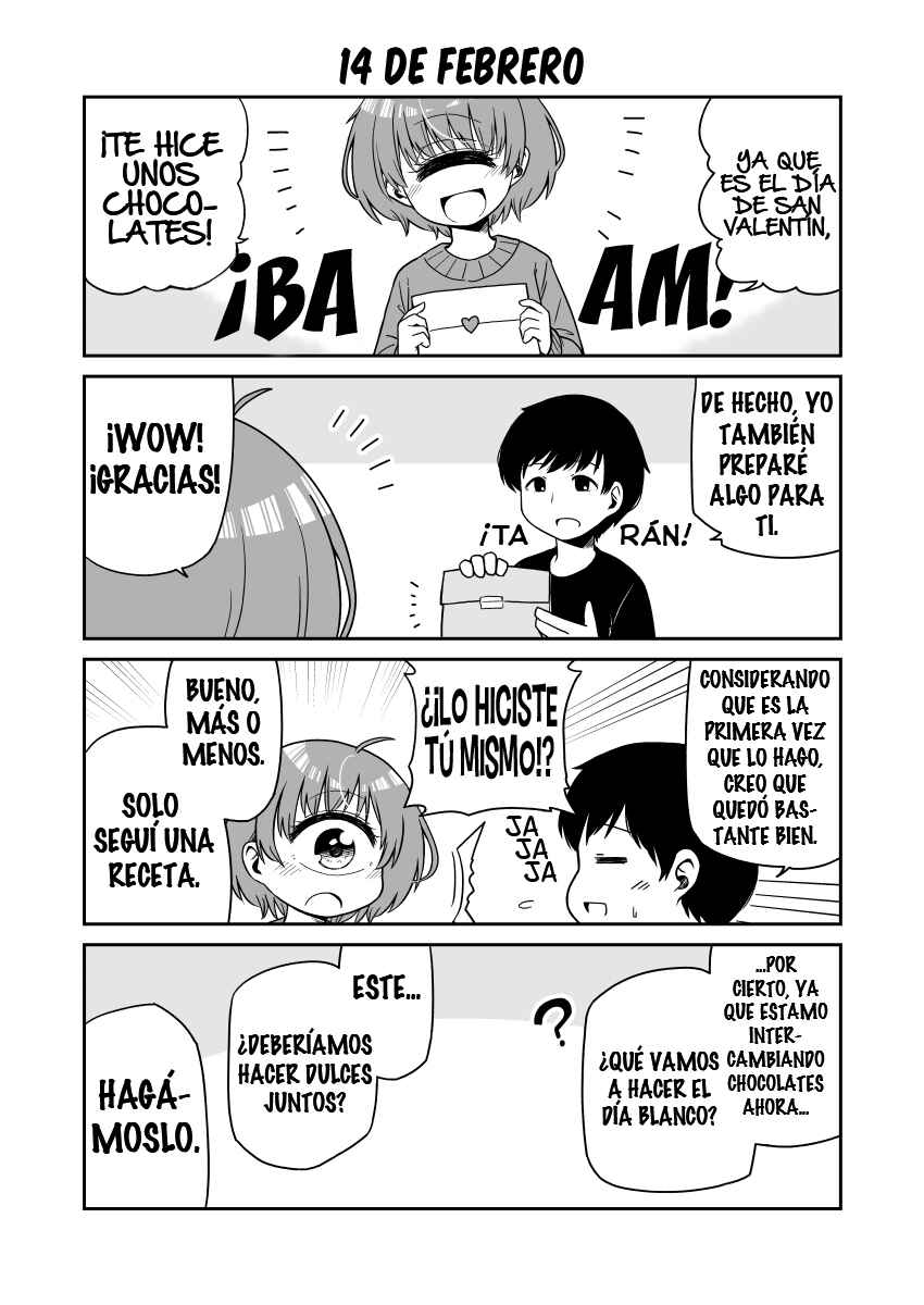 Uchi no Kanojo wa Tangan-Chan Chapter 4 - Page 3
