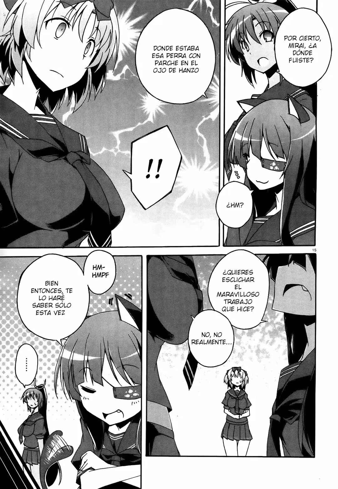 Senran Kagura - Shoujotachi no Shinei Chapter 11 - Page 17