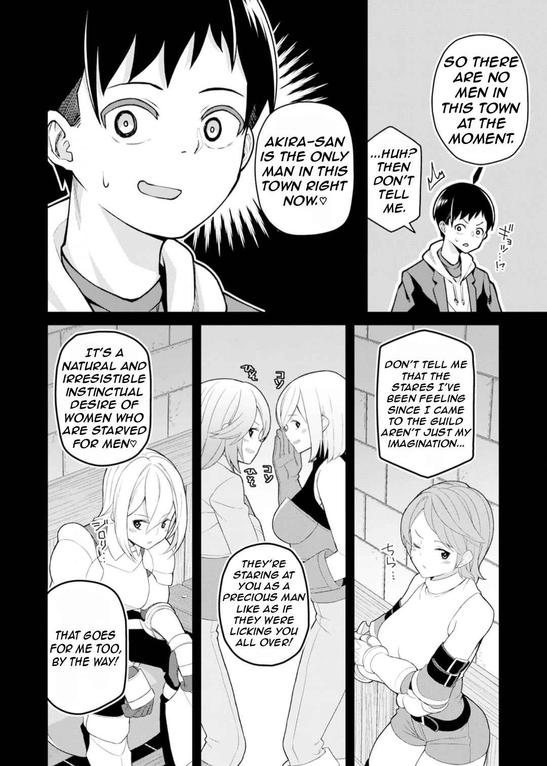 Teisou Gyakuten Isekai de Sukebe na Bijo-tachi ni Kakomare nagara Boukensha Seikatsu Chapter 2 - Page 11