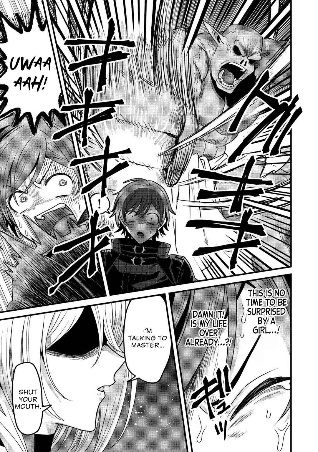 Kinki Kaiju no Saikyo Sobi Tsukai ～Noroi Shika Tokenai Munou to Tsuihou Sareta ga, Shishii Aitemu o No Risuku de Tsukai Hodai～ Chapter 1 - Page 32