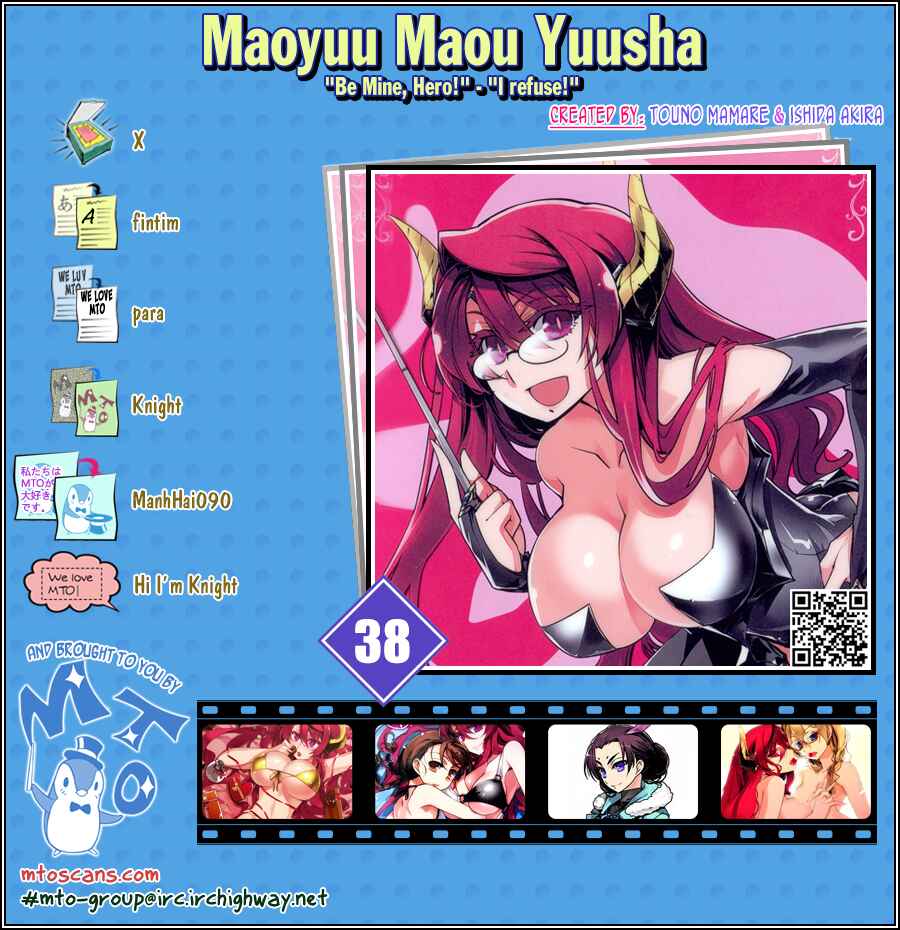 MAOYU : Archenemy and Hero “Become mine, Hero” “I refuse!” Chapter 38 - Page 1