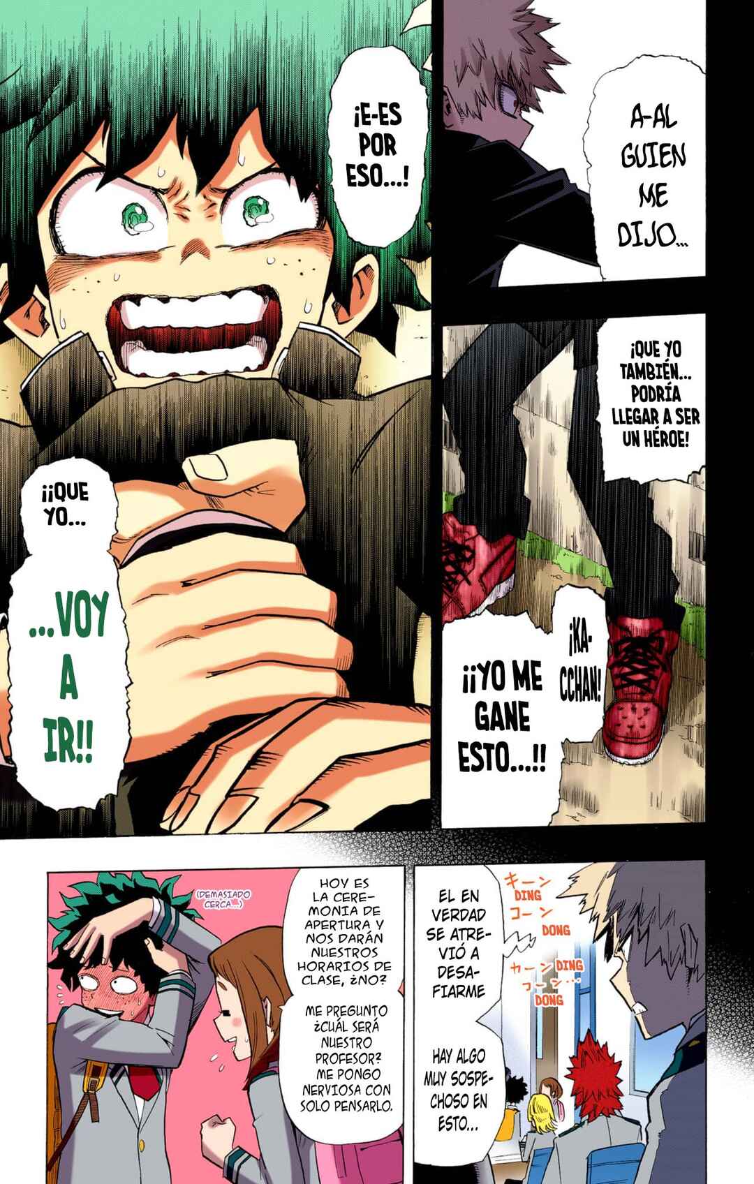 Boku no Hero Academia (Official Colored) Chapter 5 - Page 12