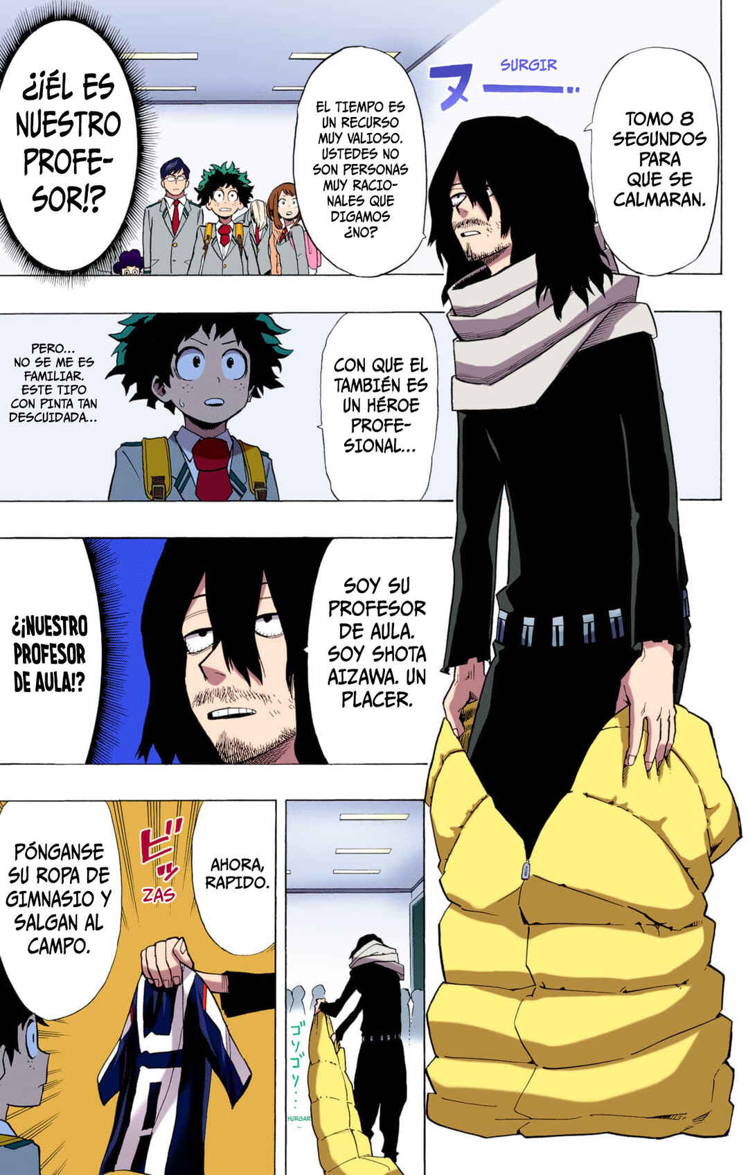 Boku no Hero Academia (Official Colored) Chapter 5 - Page 14
