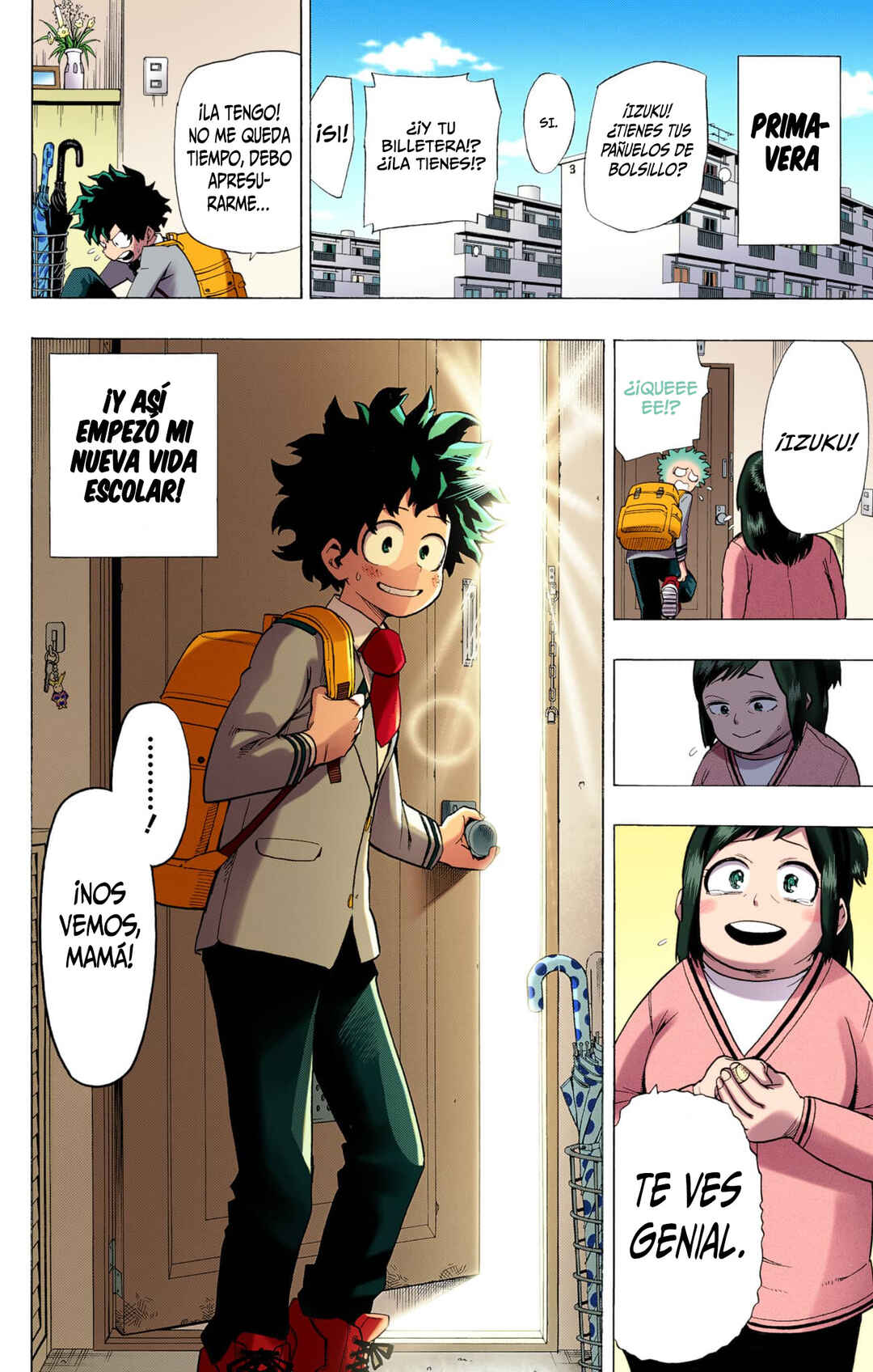 Boku no Hero Academia (Official Colored) Chapter 5 - Page 7