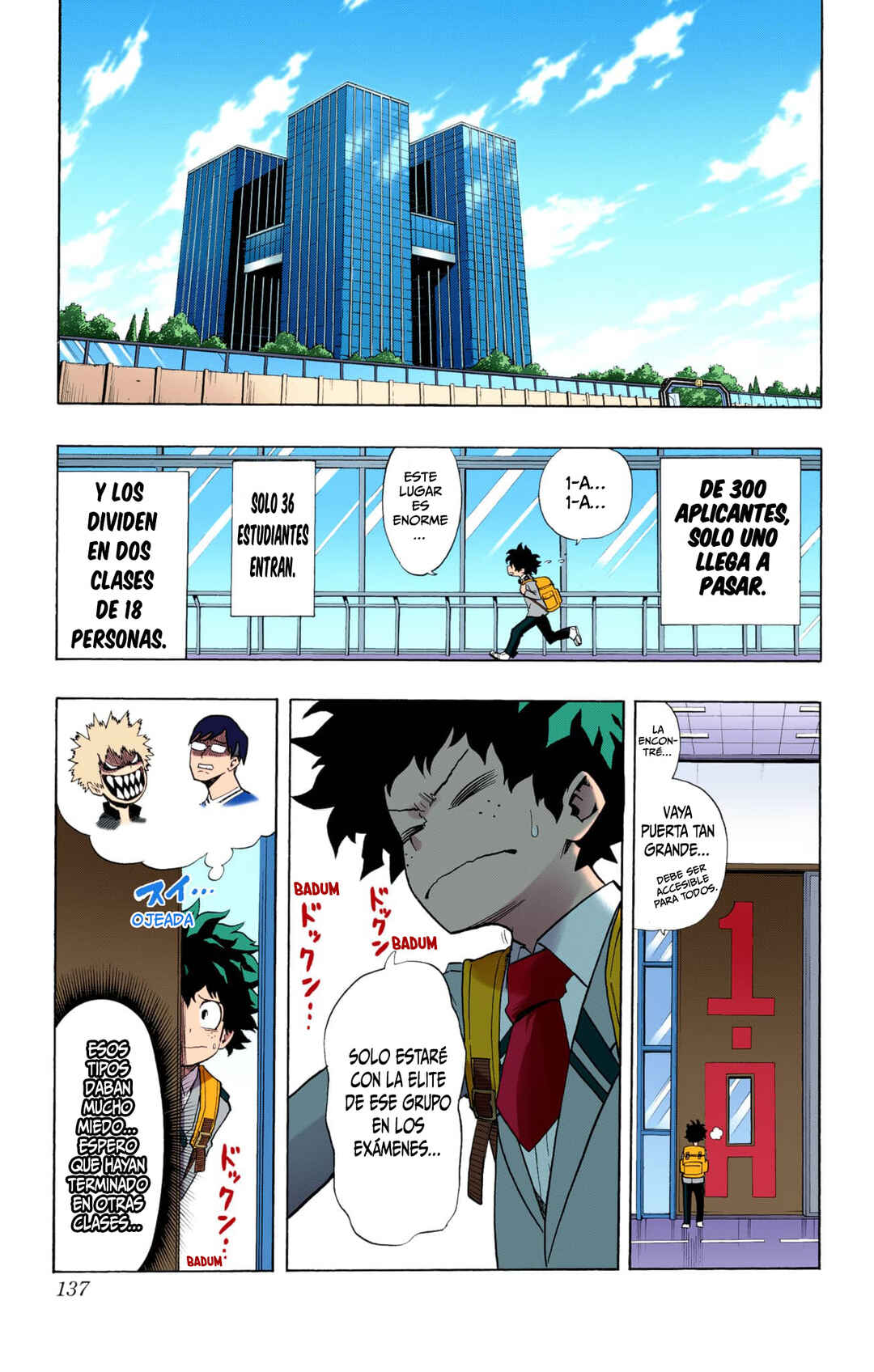 Boku no Hero Academia (Official Colored) Chapter 5 - Page 8