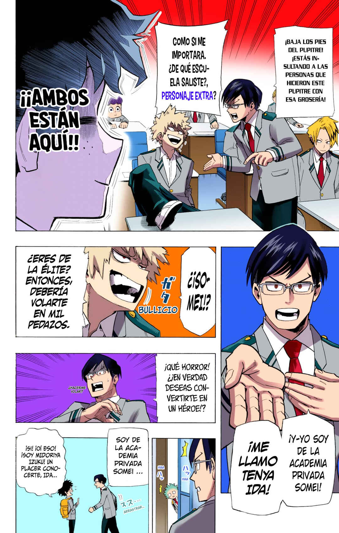 Boku no Hero Academia (Official Colored) Chapter 5 - Page 9