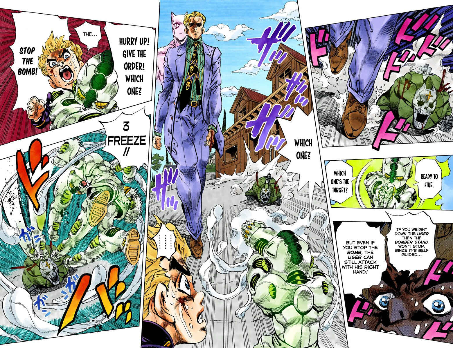 JoJo no Kimyou na Bouken: Part 4 - Diamond wa Kudakenai Color-ban Chapter 96 - Page 10