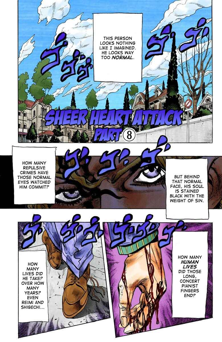 JoJo no Kimyou na Bouken: Part 4 - Diamond wa Kudakenai Color-ban Chapter 96 - Page 2