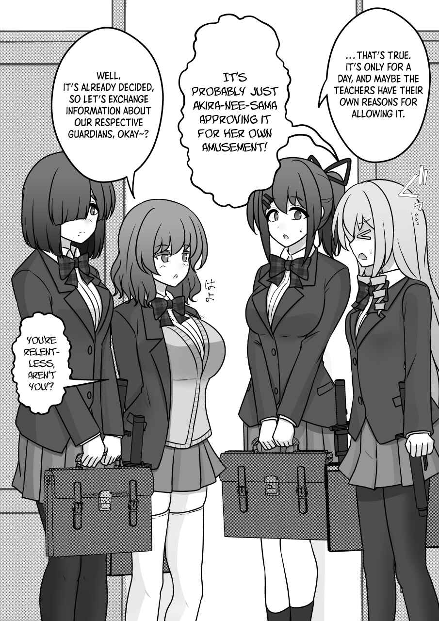 Danjo-hi 1:39 no Heikou Sekai wa Omoi no Hoka Futsuu Chapter 154 - Page 3