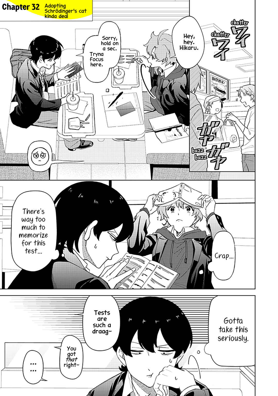Shiretto Sugee Koto Itteru Gal. - Shiritsu Paranomaru Koukou no Nichijou Chapter 32 - Page 1