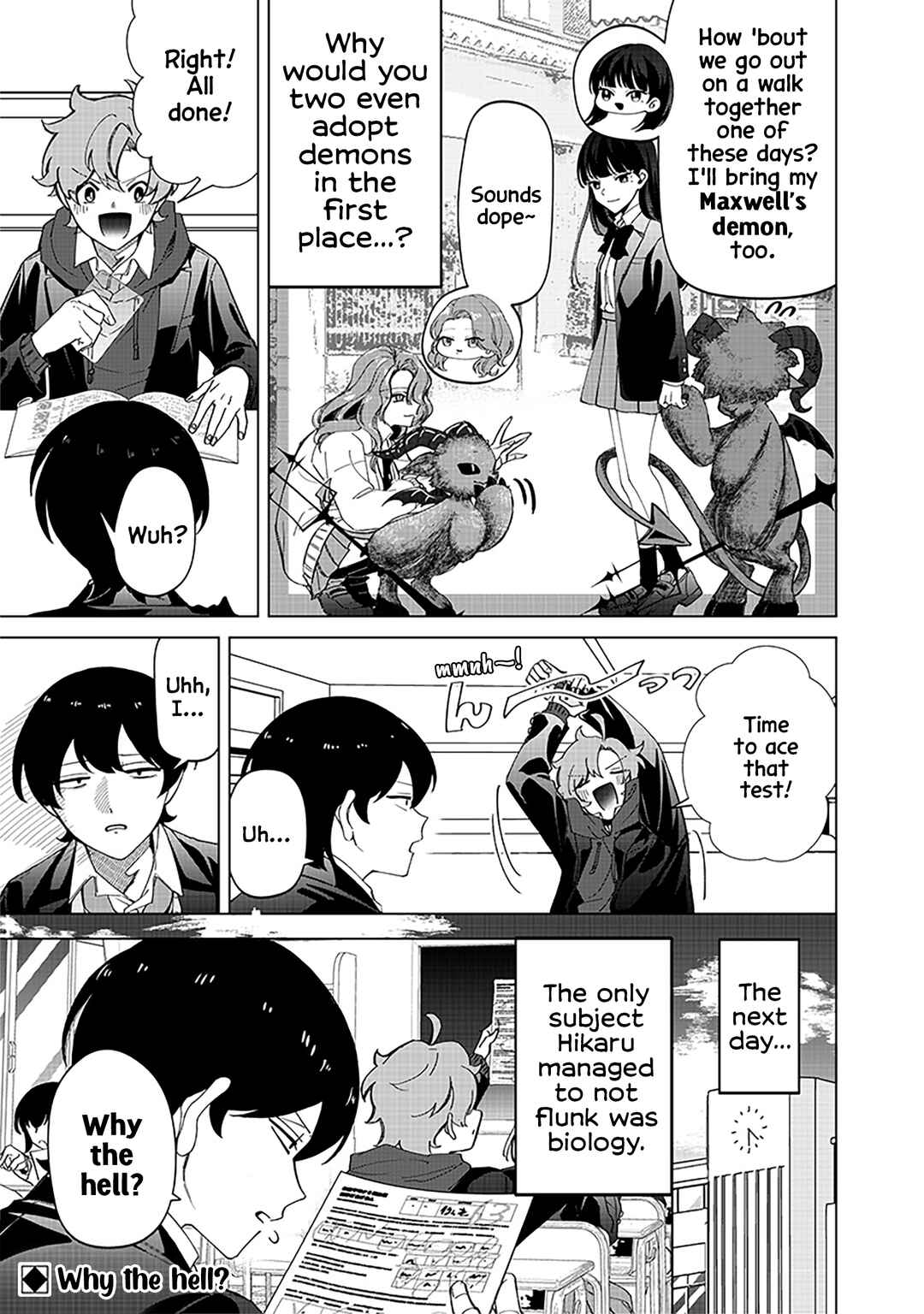 Shiretto Sugee Koto Itteru Gal. - Shiritsu Paranomaru Koukou no Nichijou Chapter 32 - Page 19