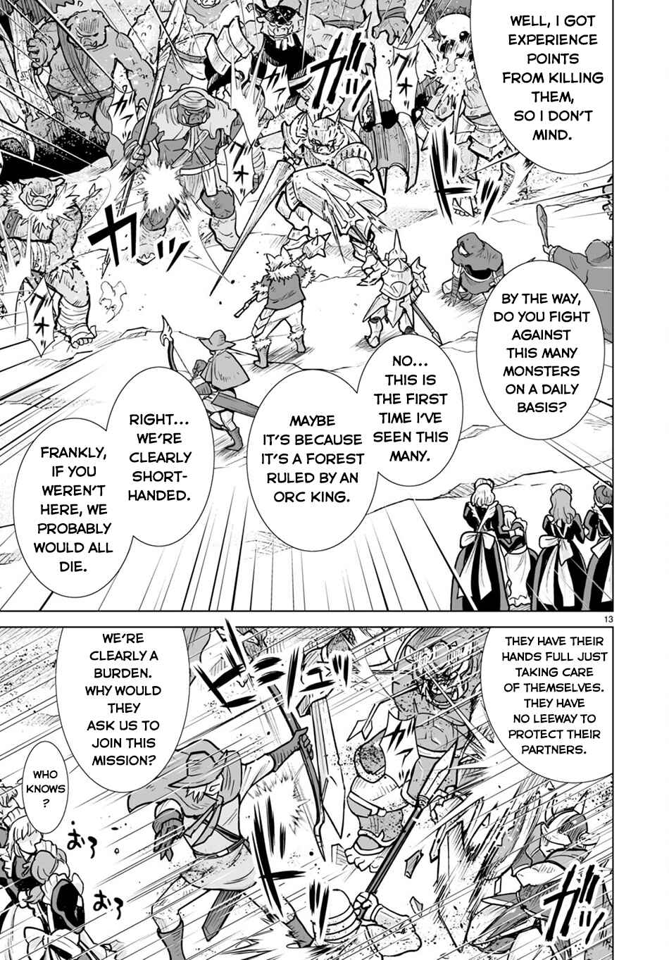 Isekai ni Shoukan Saretan da kedo, Nandemo Kireteshimau Kennou o Te ni Ireta no de Easy Mode deshita Chapter 4 - Page 14