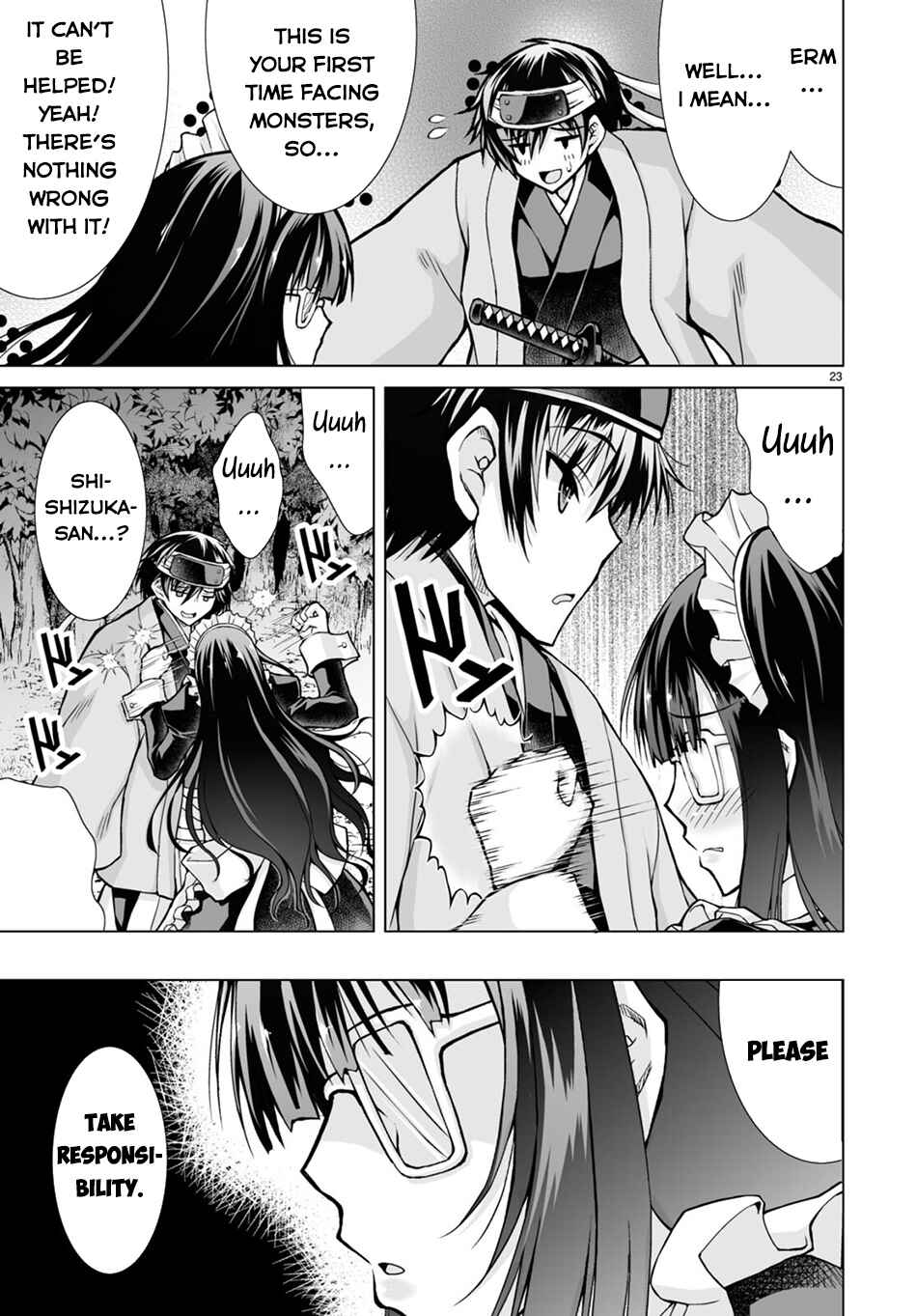 Isekai ni Shoukan Saretan da kedo, Nandemo Kireteshimau Kennou o Te ni Ireta no de Easy Mode deshita Chapter 4 - Page 23