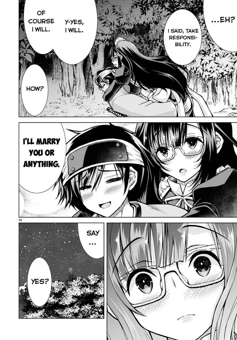 Isekai ni Shoukan Saretan da kedo, Nandemo Kireteshimau Kennou o Te ni Ireta no de Easy Mode deshita Chapter 4 - Page 24