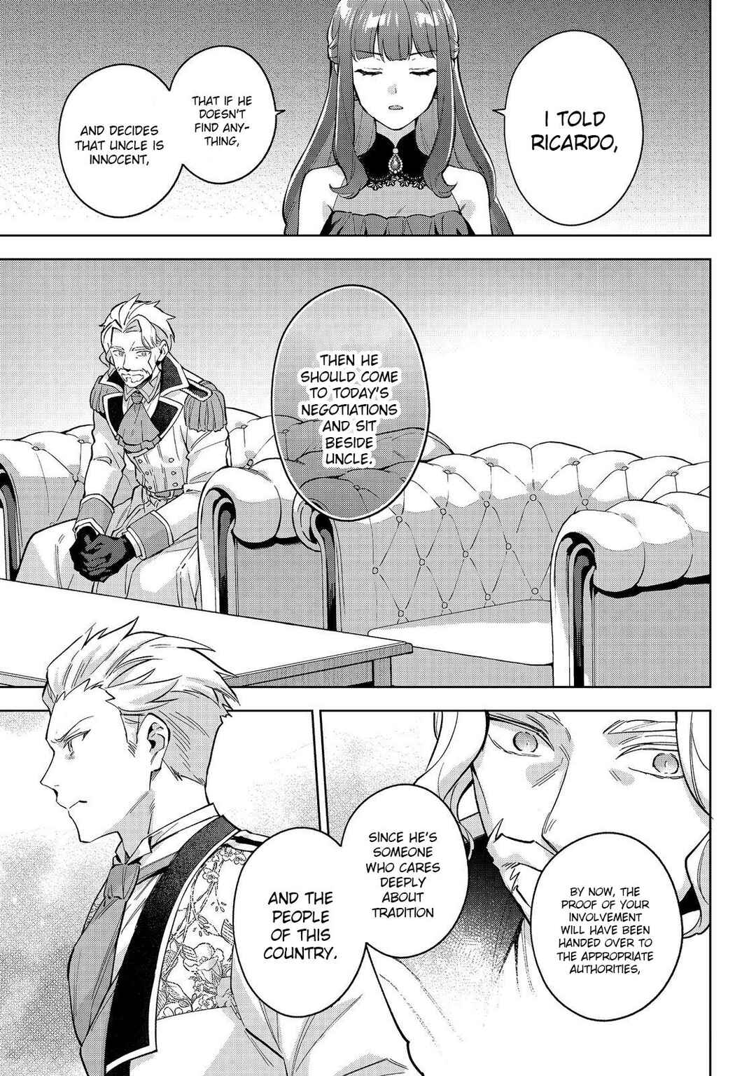 Akutou Ikka no Mana Musume, Tensei Saki mo Otome Game no Gokudou Reijou deshita Chapter 25 - Page 19