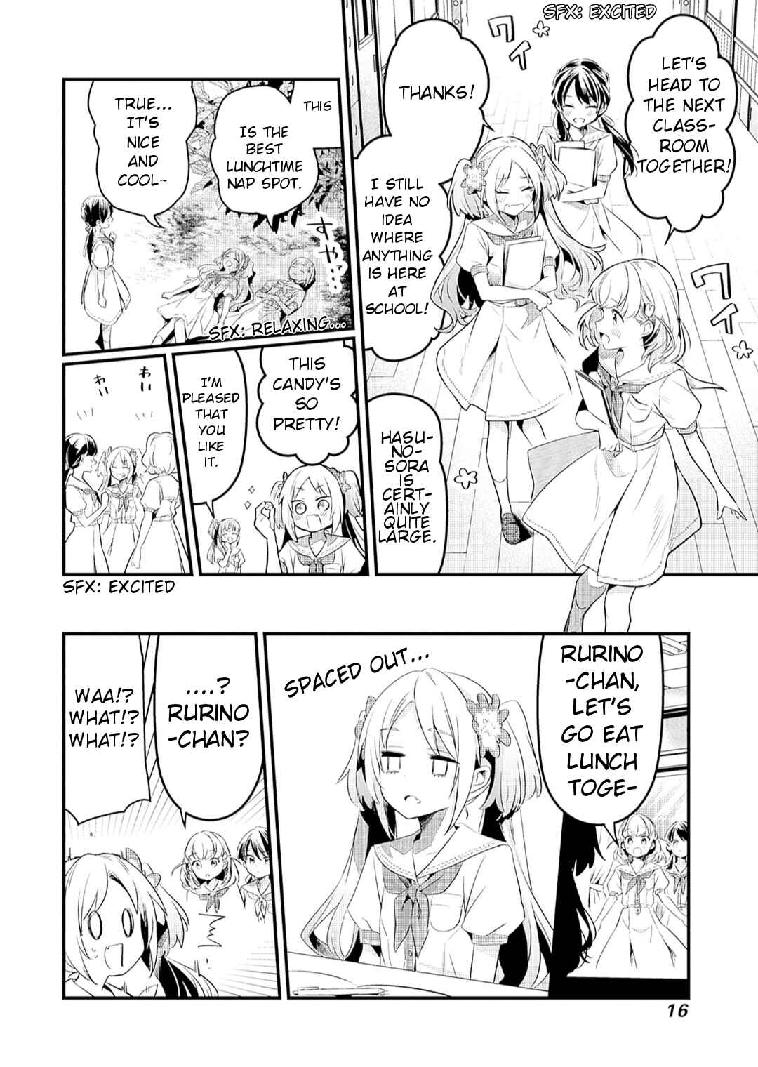 Love Live! flowers* - Hasunosora Girls' High School Idol Club - Chapter 6 - Page 11