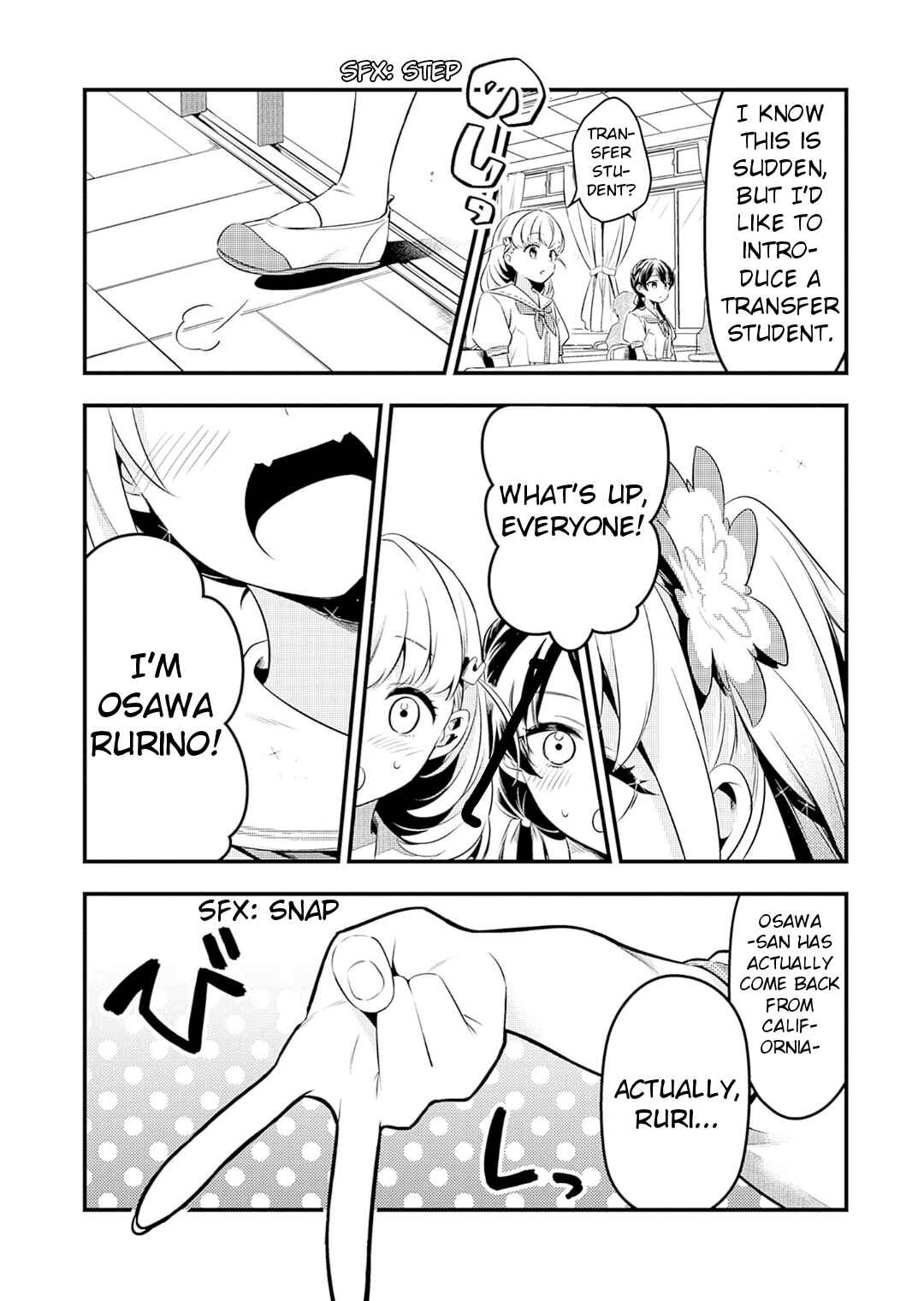 Love Live! flowers* - Hasunosora Girls' High School Idol Club - Chapter 6 - Page 6