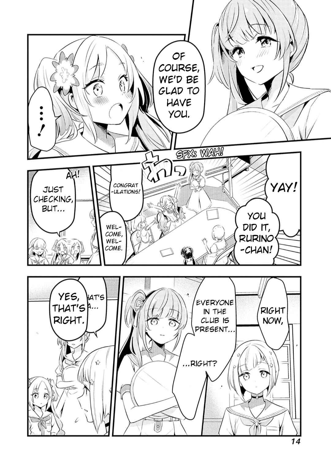 Love Live! flowers* - Hasunosora Girls' High School Idol Club - Chapter 6 - Page 9