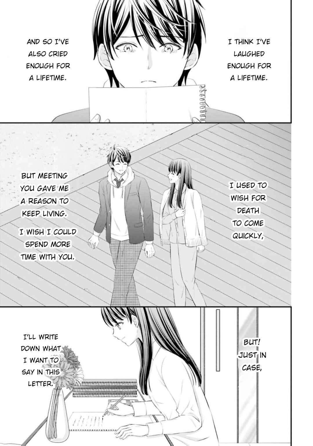 Yomei Ichinen to Senkokusareta Boku ga, Yomei Hantoshi no Kimi to Deatta Hanashi Chapter 10 - Page 21
