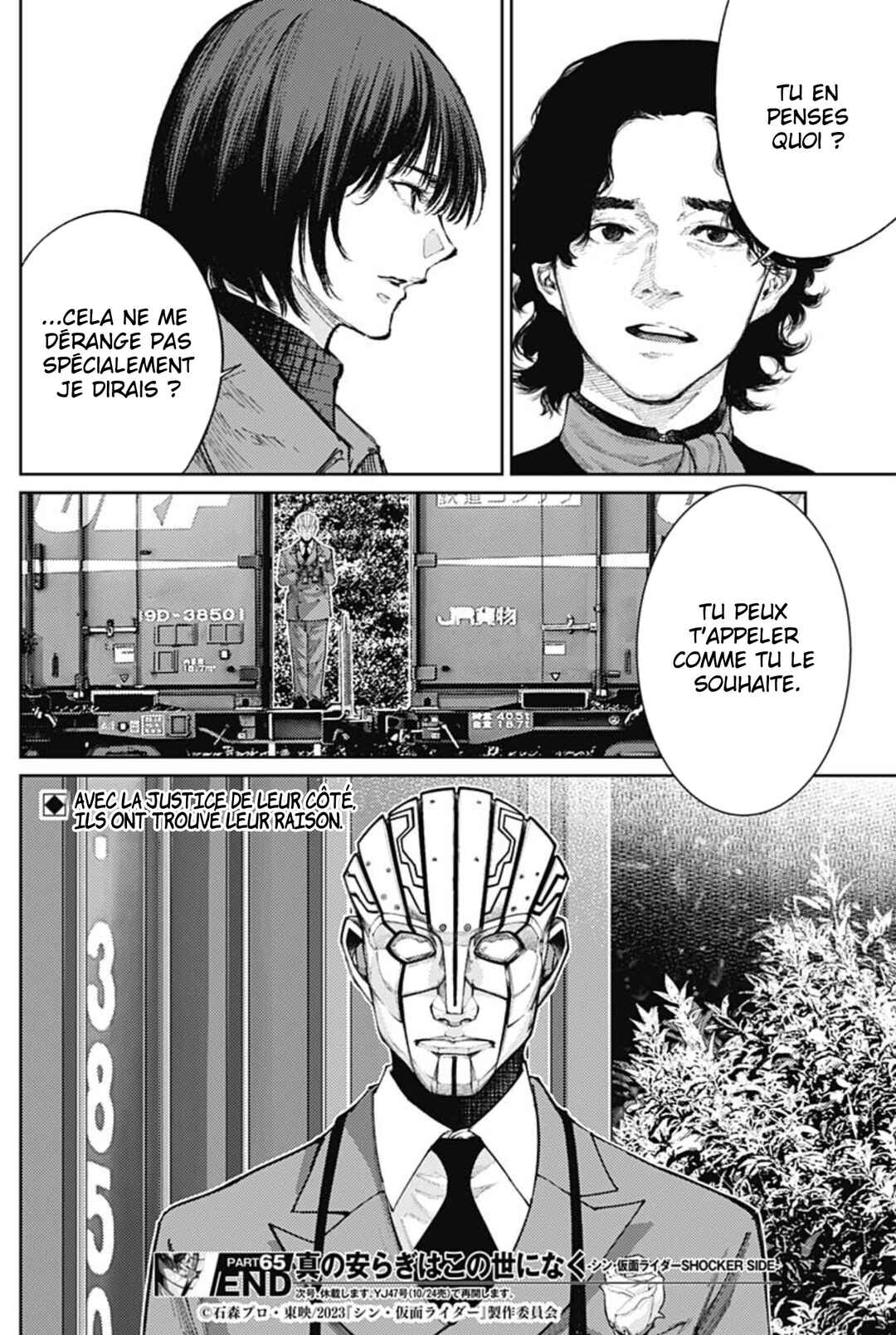 There is No True Peace in this World -Shin Kamen Rider Shocker Side- Chapter 65 - Page 19