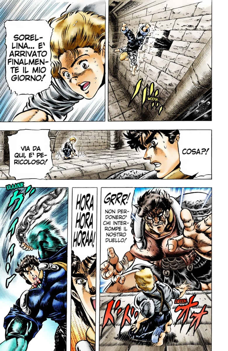 JoJo no Kimyou na Bouken: Part 1 - Phantom Blood Color-ban Chapter 33 - Page 18