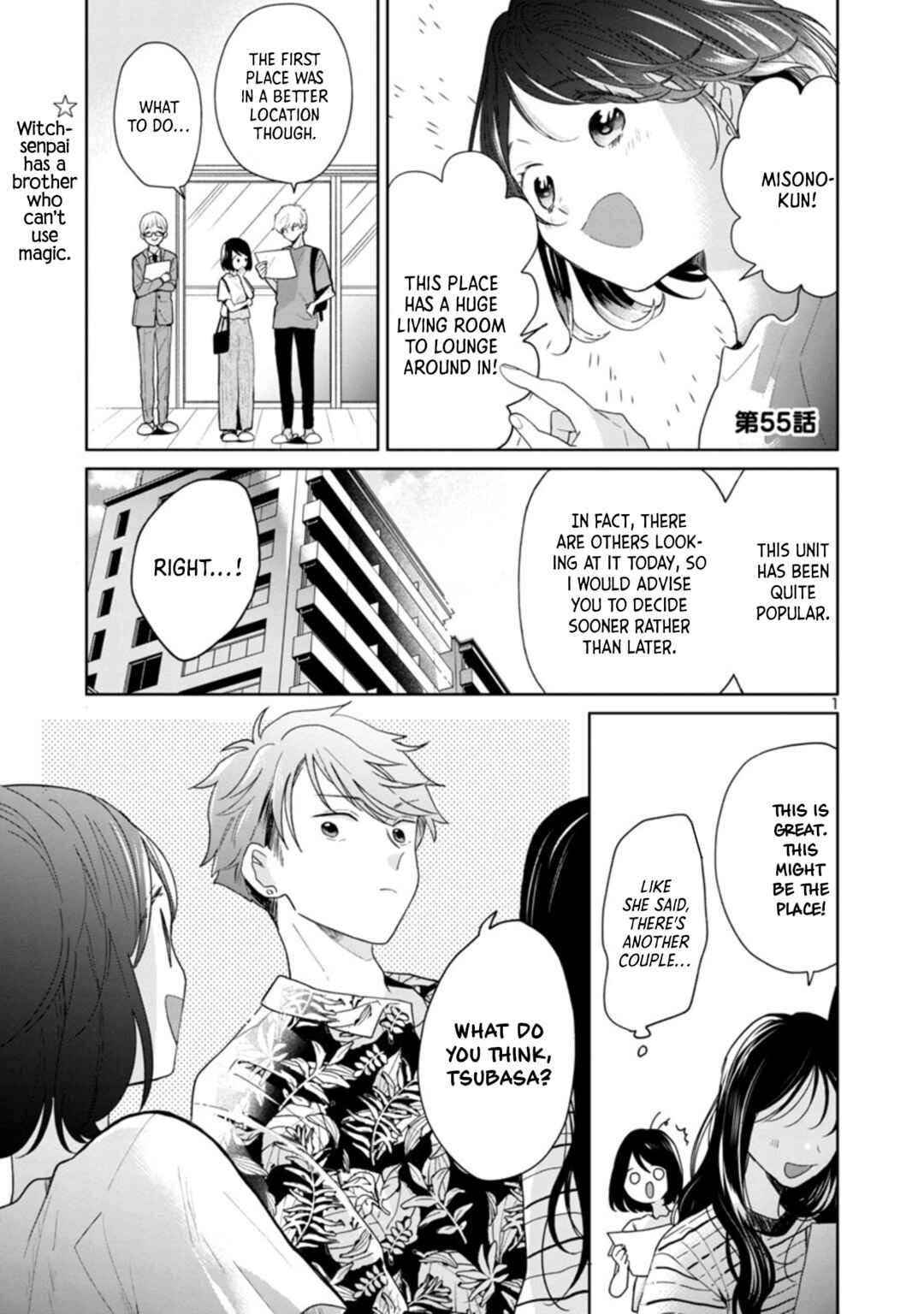 Majo-senpai Nippou Chapter 55 - Page 1