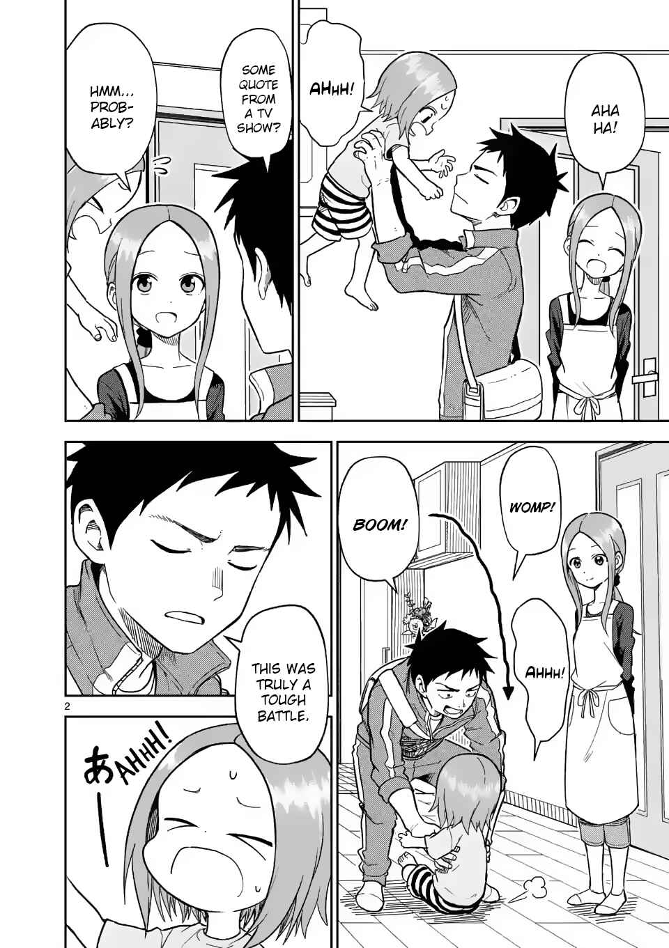 Karakai Jouzu no (Moto) Takagi-san Chapter 159 - Page 2
