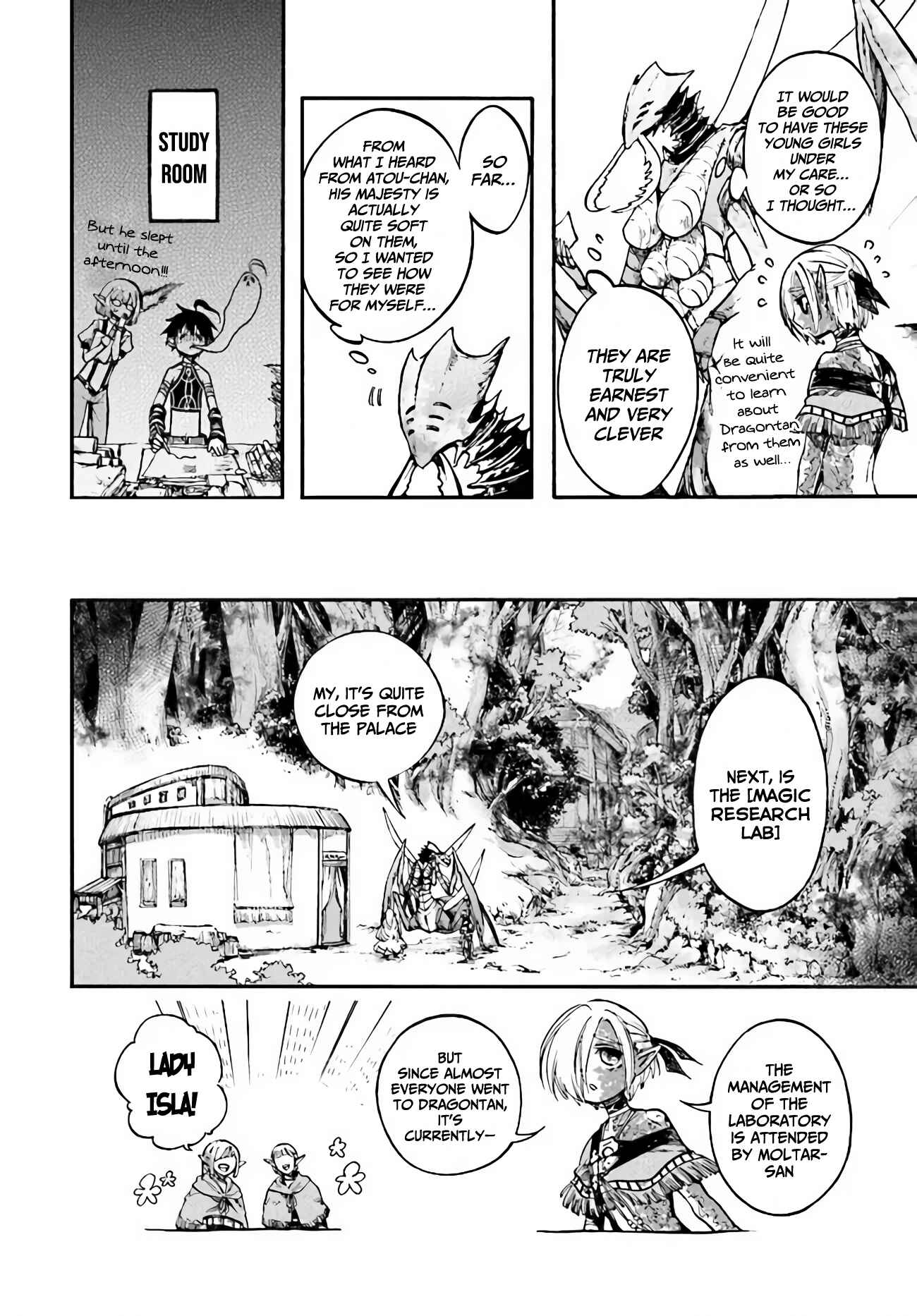 Isekai Mokushiroku Mynoghra: Hametsu no Bunmei de Hajimeru Sekai Seifuku Chapter 14.1 - Page 9