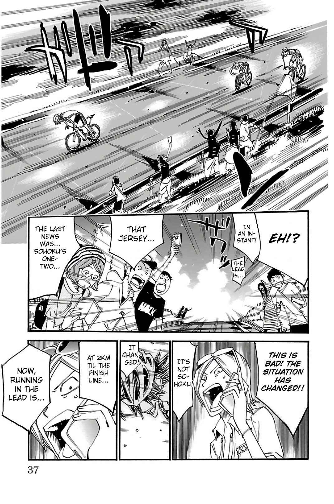 Yowamushi Pedal Chapter 513 - Page 9