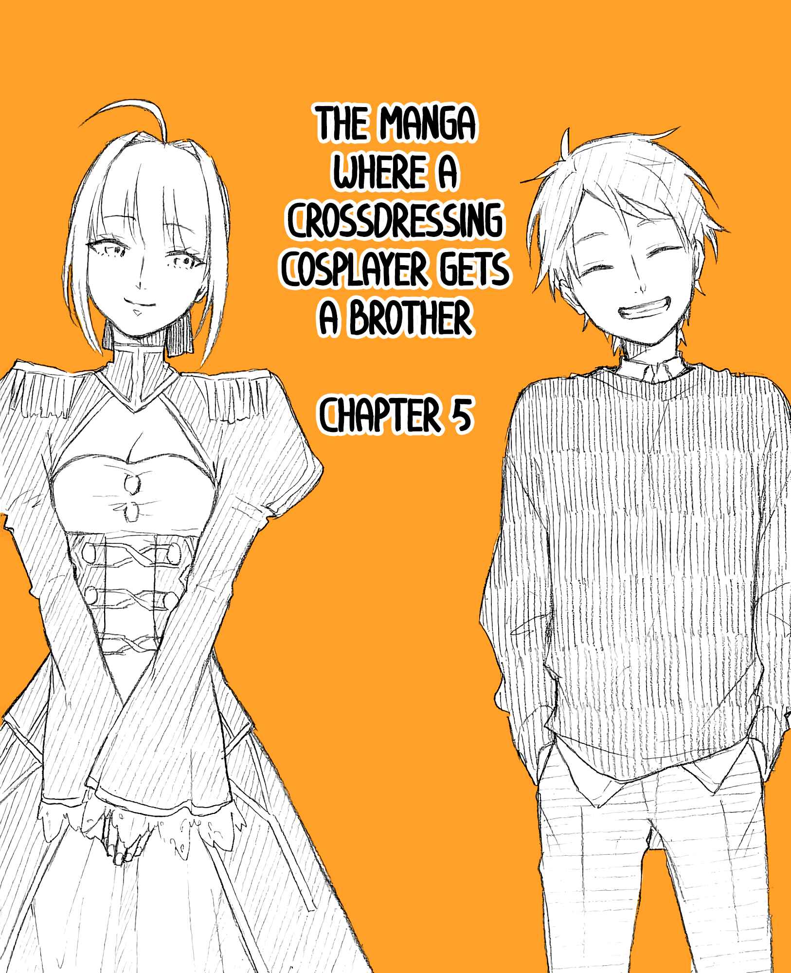 Josou Cosplayer ni Otouto ga Dekiru Manga Chapter 5.1 - Page 1