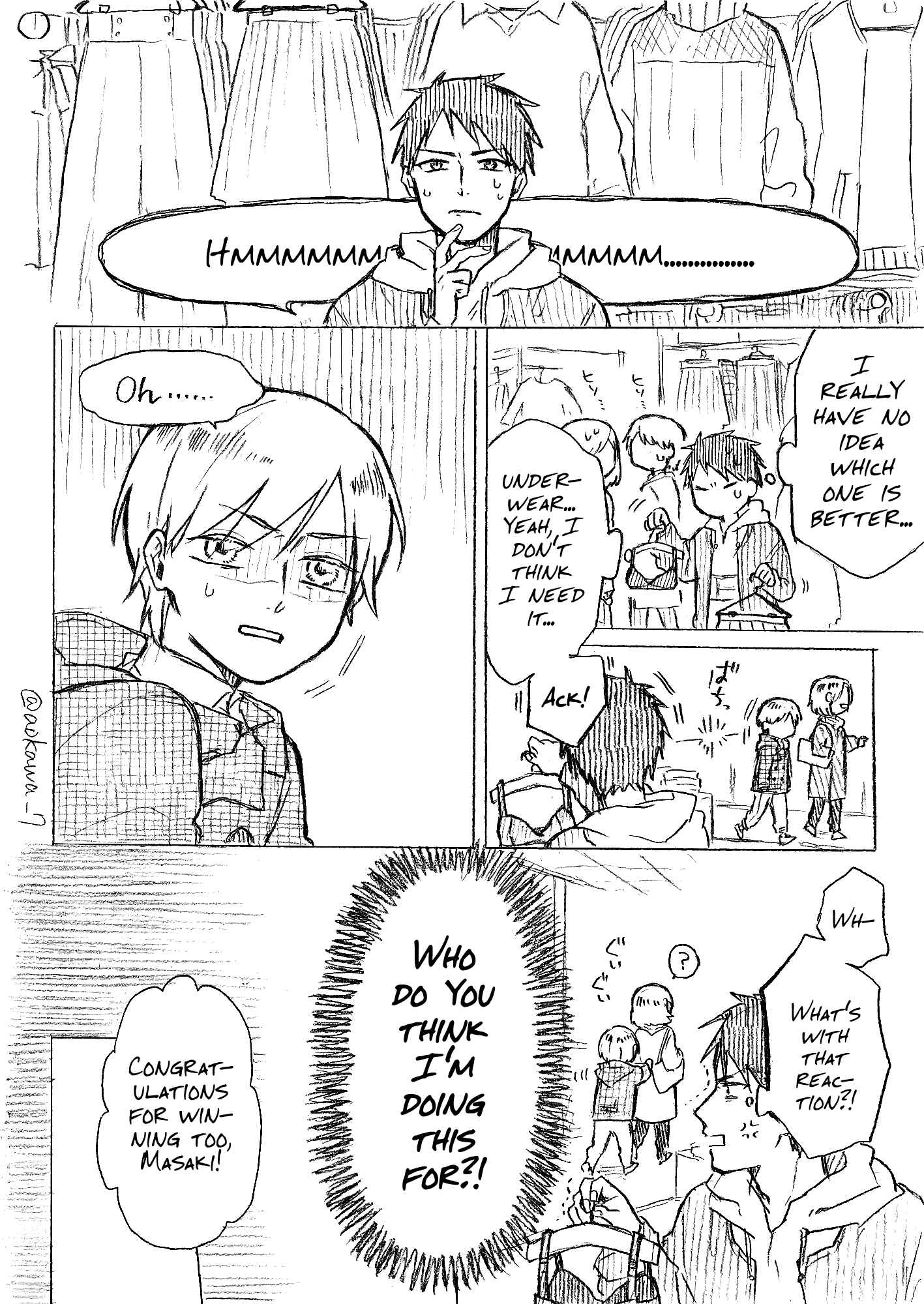 Josou Cosplayer ni Otouto ga Dekiru Manga Chapter 5.1 - Page 4