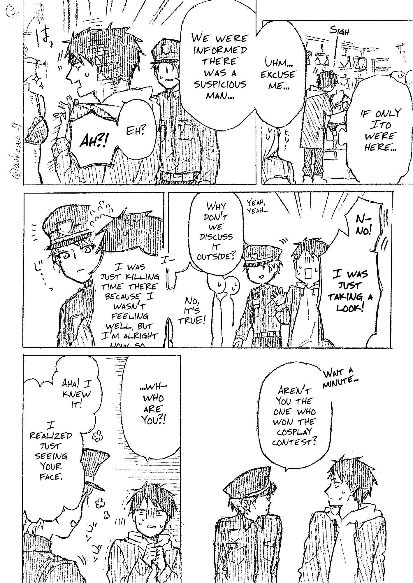 Josou Cosplayer ni Otouto ga Dekiru Manga Chapter 5.1 - Page 6