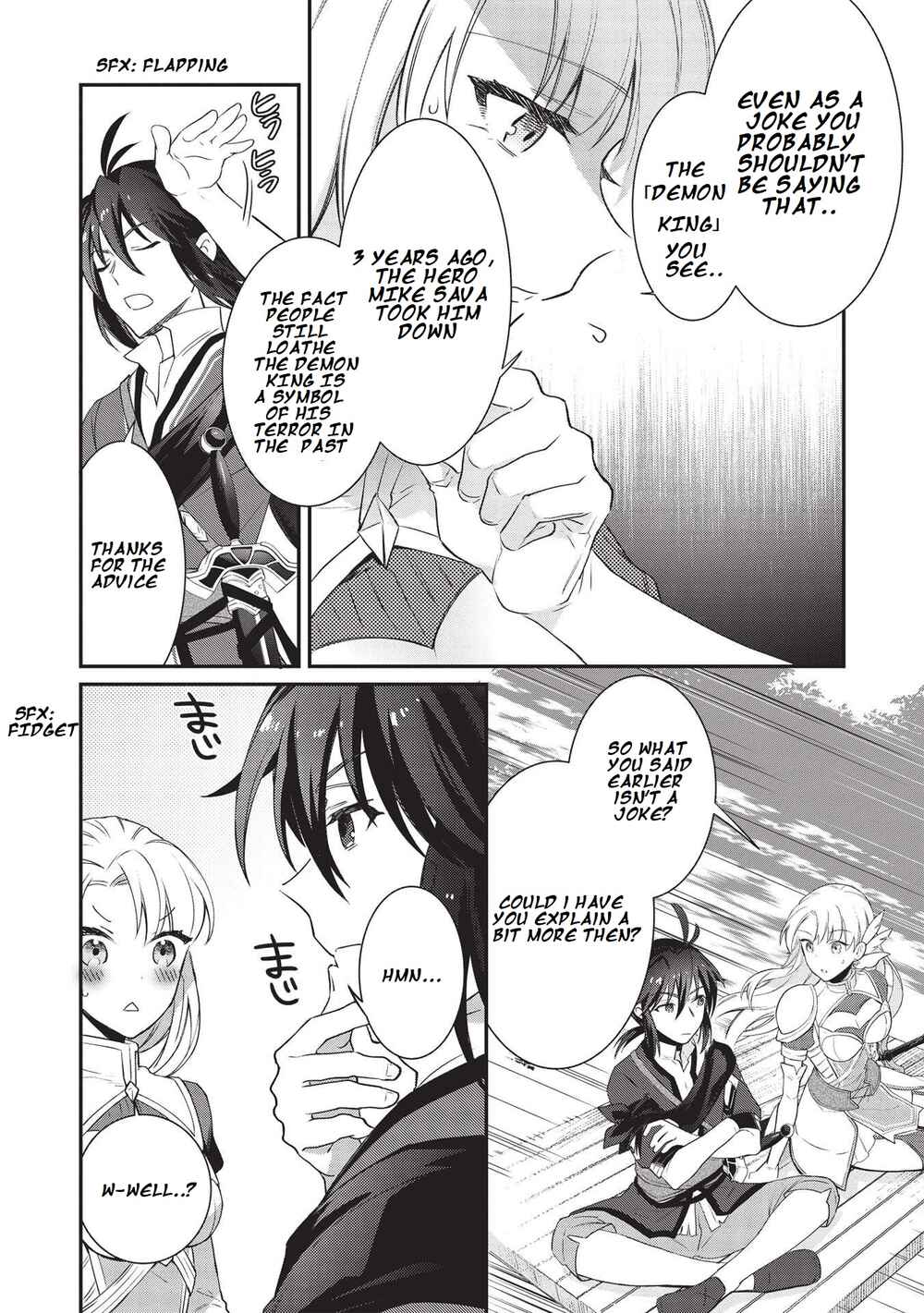 Counterstop Yuusha no Chou Ma Kyuoudou <Over-raise> ~Shouraiyuubou na Maou to Hime wo Deshi Nishite Mita~ Chapter 2 - Page 7