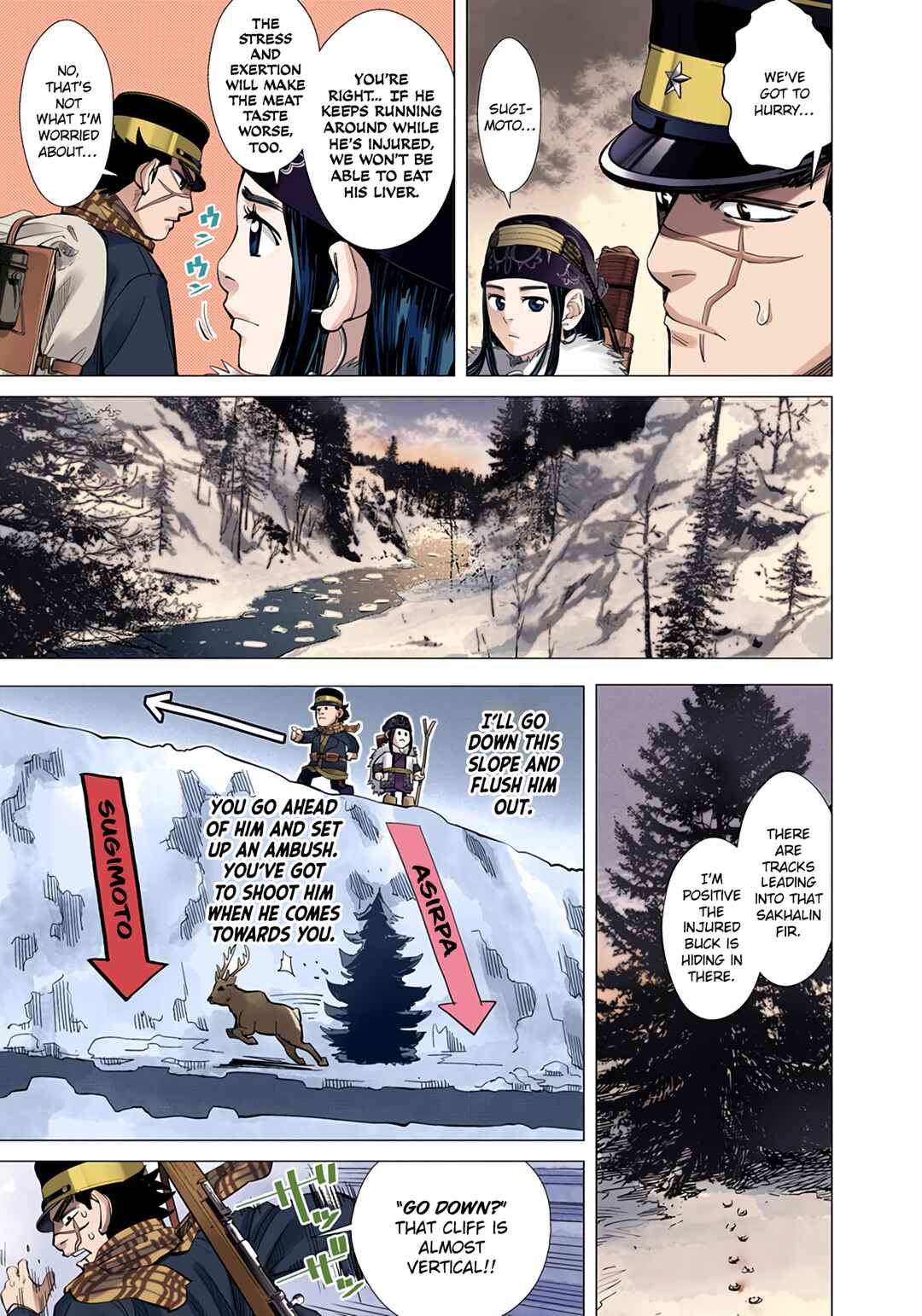 Golden Kamuy (Official Colored) Chapter 23 - Page 7