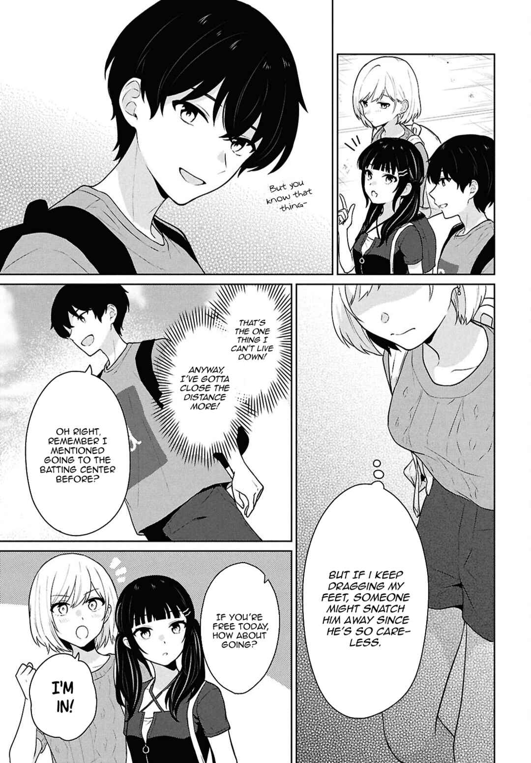 Danjo-hi 1:5 no Sekai demo Futsuu ni Ikirareru to Omotta? ~Gekiomoi Kanjou na Kanojo-tachi ga Mujikaku Danshi ni Honrou Saretara~ Chapter 13 - Page 4